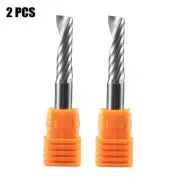 Single Flute Spiral End Mill Carbide Router Bit Replacement.6mm For Aluminium