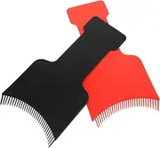 FOYTOKI Highlighting Paddle Boards Hair Coloring Tools Kit Hair Dye Board Teeth Styling Foil for Salons