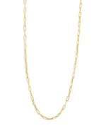Roberto Coin 18K Yellow Gold Designer Gold Textured Link Chain Necklace, 22