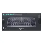 Logitech MX Keys Mini Minimalist Illuminated Wireless Keyboard - Graphite (920-010505)