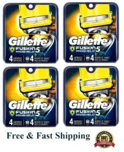 16 Gillette Fusion 5 PROSHIELD Razor Blade Refill Cartridge fit Flex ball Power