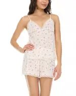 Flora Nikrooz Violet Pointelle Cami Short Set