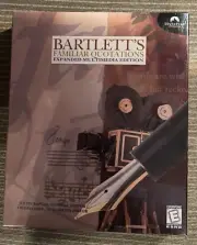 Bartletts's Familiar Quotations CD-ROM Expanded Multimedia Edition Mac 1995