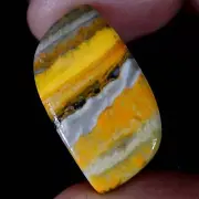 Natural Fancy Bumble bee Jasper Gemstone 18.10 Cts Astrology Cabochon 13X24X05MM