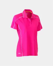 Bisley Women’s Cool Mesh Polo with Reflective Piping