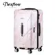 Flexflow 玫瑰粉大理石 29型 特務箱 智能測重 防爆拉鍊旅行箱 南特系列 29型行李箱
