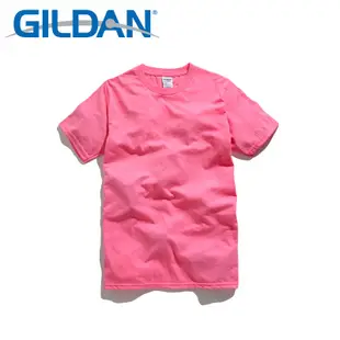 GILDAN 76000 【螢光粉】素T 短袖 寬鬆短袖 上衣
