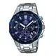 CASIO EDIFICE 卡西歐/時尚三眼計時腕錶/EFR-554RR-2A