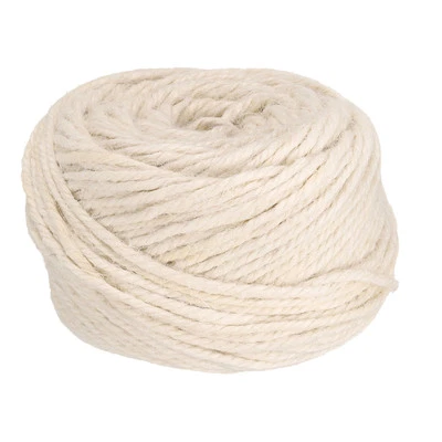 164 Feet Natural Jute Twine 3mm Twine String Color Jute Rope, White