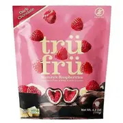 Tru Fru Hyper Dried Raspberries In White And Dark Chocolate ,4.2 Oz