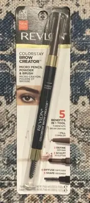 Revlon Colorstay Brow Creator Micro Pencil Powder & Brush- #620 AUBURN