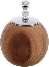 Outanaya Mini Wooden Pepper Grinder with Manual Crank Handle Compact Lightweight Design for Outdoor Camping BBQ and Kitchen Use Versatile Grinding Tool for Efficient Seasoning