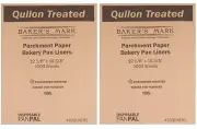 2000 12" x 16" Half Size Quilon Coated Parchment Paper Pan Liner Sheets Case