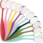 Craft Ink Blending Brush, Crafting Ink Background Blender, Soft Bristle Color Coded Handles, Paper Crafter Artist Tool for Painting, Drawing, Card Making, Stamp, Stencil (12Pcs)