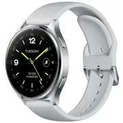 Xiaomi Watch 2 46mm Smart Watch - Silver Wear OS by Google - 1.43" AMOLED [BHR8034GL]