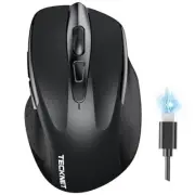 Wireless Mouse BT5.0/3.0 & 2.4G Rechargeable 4800 DPI Silent Mouse 8 Buttons ...