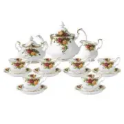 Royal Albert Old Country Roses Tea Set of 15 | 15 Piece