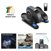 Under-Desk Elliptical Machine–Compact & Quiet Mini Pedal Exerciser with Adjus...