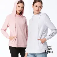 在飛比找momo購物網優惠-【Lynx Golf】首爾高桿風格！女款法國毛巾布混紡材質口