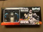 Gentle Giant Star Wars Shop Bust-Ups Battle Damaged Clone Trooper Set - Sealed !