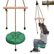 Disc Swing for Kids with Monkey Bars, Replacement Swing for Swing Set for Bac...