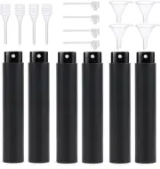 6Pcs Perfume Atomiser + 12 Pcs Accessories, 10Ml/Ea Travel Perfume Atomizer R...