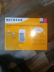 Netgear 54Mbps Wall Plugged Wireless Range Extender Wgx102