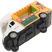 UPKOCH Plastic Children's Toy Hamburger Truck Play and Girls Camping Toy Decorative for Boys Girls