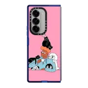 Galaxy Z Fold6 Impact Case Coffee & Pets