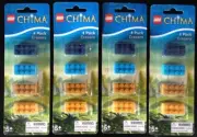 New Lego Brick Shape Erasers Chima 4 X PACKS Stationary Rubbers Party Bag Gift
