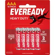 Eveready Heavy Duty AAA 10 Pack