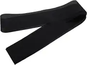 [VALICLUD] Shoulder Strap Graduation Sash Prom Make Shower Pageant Bachelorette Plain Decoration Bridal Party Homecoming Satin Black