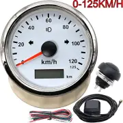 85MM Waterproof GPS Speedometer 125KM/H Gauge for Marine Boat Car Truck