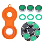15 PCS Screens Aerator Bathroom Sink Aerator Filter Saving Taps