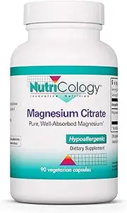 Magnesium Citrate, Vegicaps, 90-Count