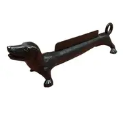 Large Cast Iron Weiner Dog Dachshund Boot Scraper 53cm