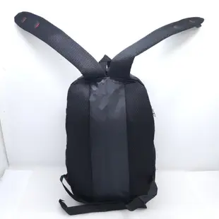 Hitam POLO Bag 帆布面料 17inch 4space ORIGINAL 帆布 POLO 雙肩包大圖案輕薄強