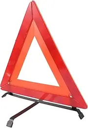 HOMOCONO Road Safety Reflective Triangle Sturdy Car Emergency Sign Roadside Warning Triangle for Trucks