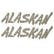 Lund Boat Decal 1988208 | Alaskan Champagne 14 1/2 Inch (Set of 2)