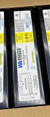 POWER LIGHTING VAL-MISER Rapid Start Ballast 8G1004W 2 Lamp 120V 60Hz QTY:1