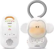 Vtech DM1411 Audio Baby Monitor & Portable Soother Dual-Unit Rechargeable Batter