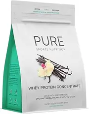 Pure Sports Nutrition Vanilla Bean Whey Protein Concentrate 1 kg Pouch