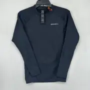 Merrell TREKTEK II Compression Base Layer Top Men's Size S Black Long Sleeve