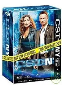 在飛比找博客來優惠-CSI犯罪現場 紐約 第二季 DVD