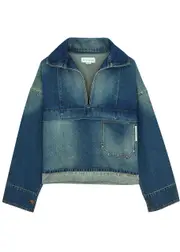 Victoria Beckham Oversized Denim Tunic - Indigo - 8 (UK8 / S) 8 (UK8 / S)