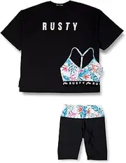 [Rusty] Tankini Set of 4, White