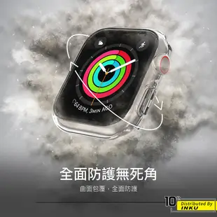 SwitchEasy 魚骨牌 Apple Watch 7 Nude 鋼化玻璃雙料保護殼 保護套 防刮 防摔 45mm