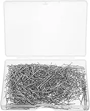 jojofuny Head Pins for Sewing and Quilting Flat Head Sewing Pins for Dressmaking Wear Resistant Electroplated Finish Convenient Box Easy Insertion for Efficient Crafting