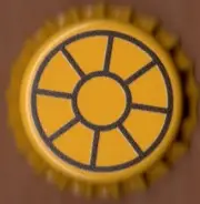 USA Plastic Lined Beer Crown Bottle Cap: Nye Hill Farm Brewing
