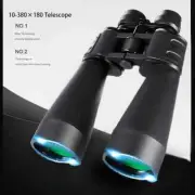 HD Zoom Monocular Telescope 10-380x100 BAK4 Long Range Compact for Hunting